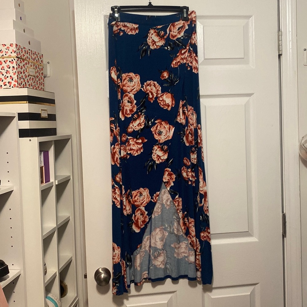 Floral Maxi Skirt